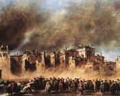 弗朗西斯科 格拉蒂 : Fire in the Oil Depot at San Marcuola